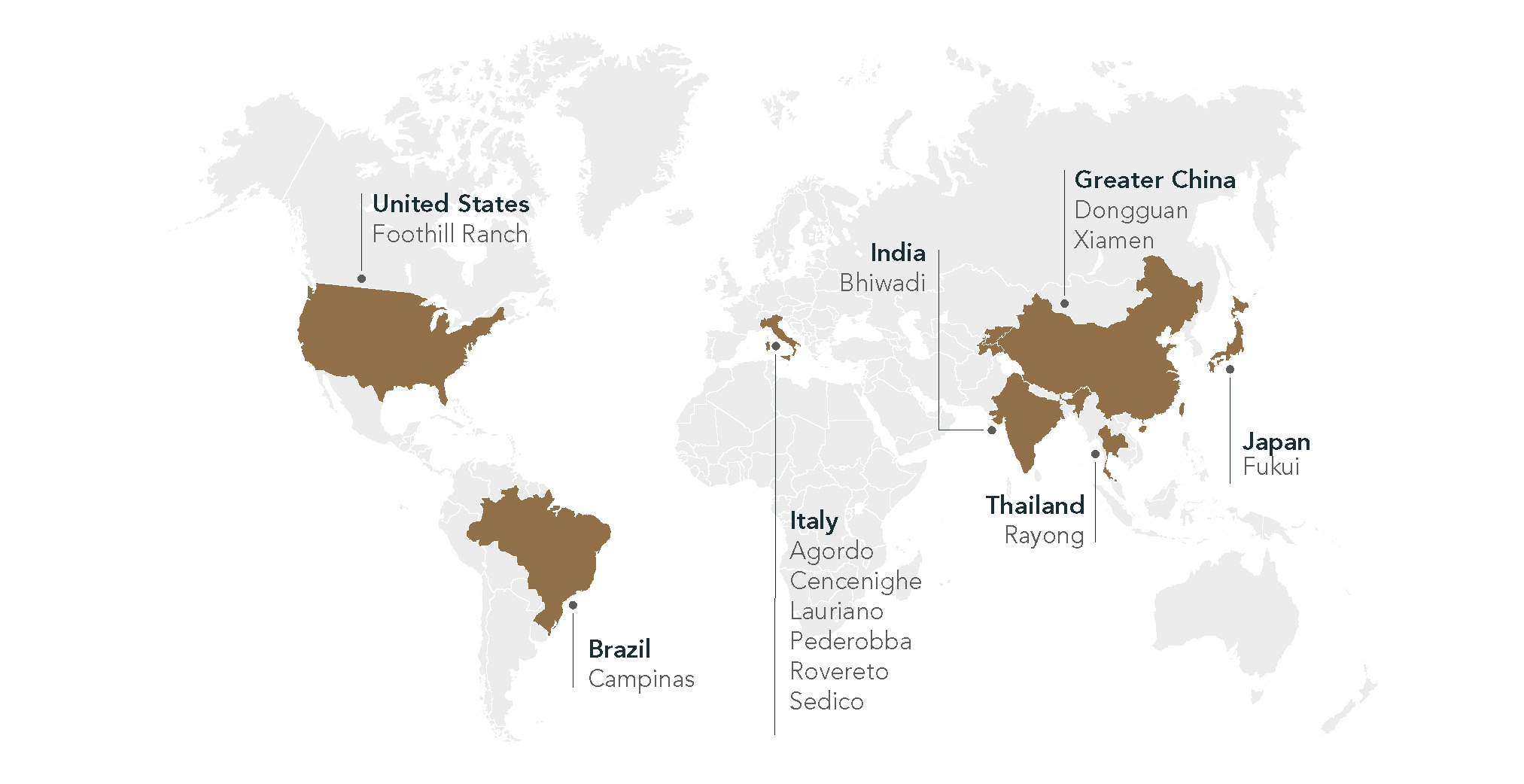 Our Global Reach and Distribution