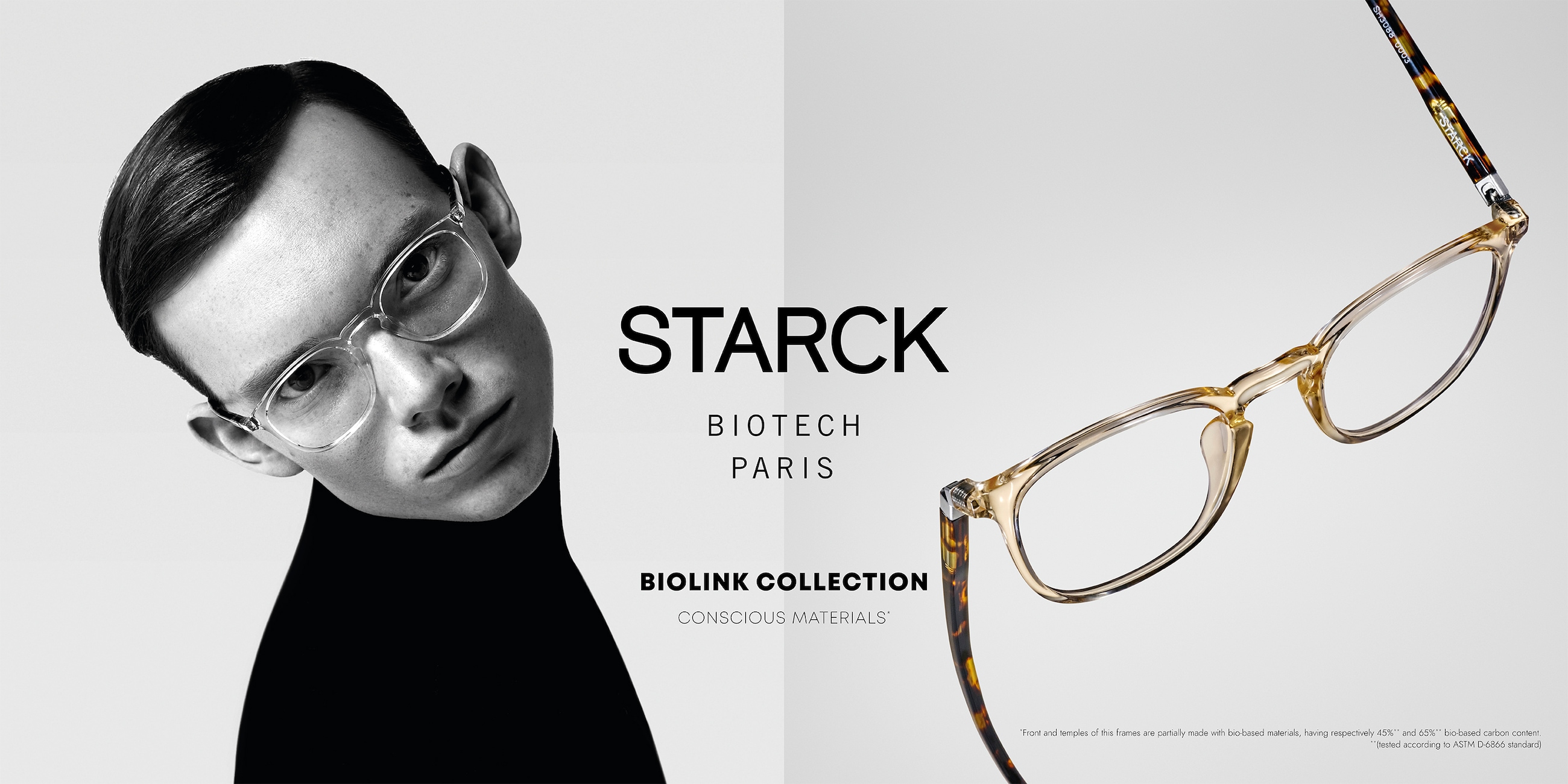 Campagne collection Starck Biotech Paris printemps ete 2023 EssilorLuxottica