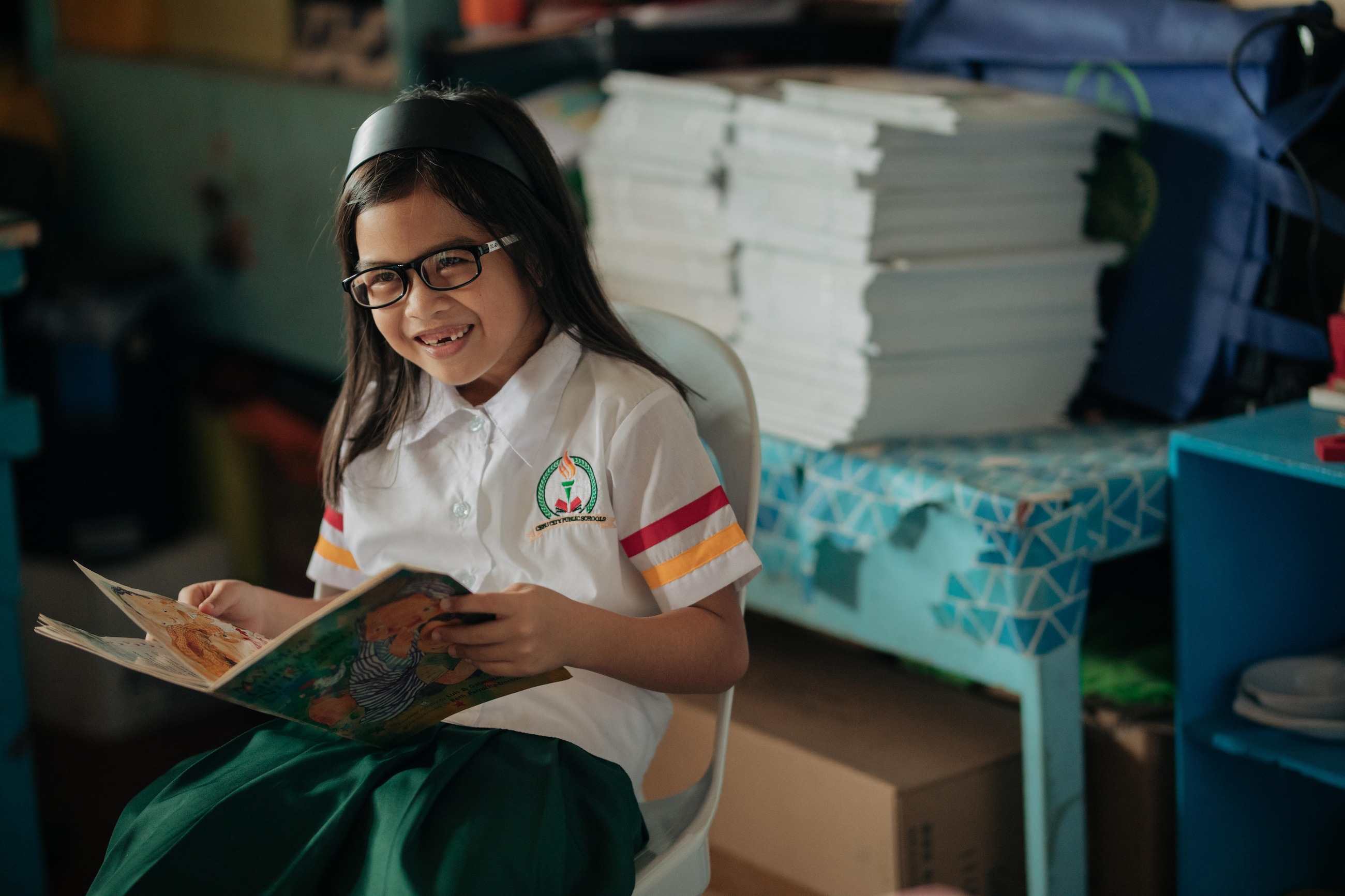 Girl reading