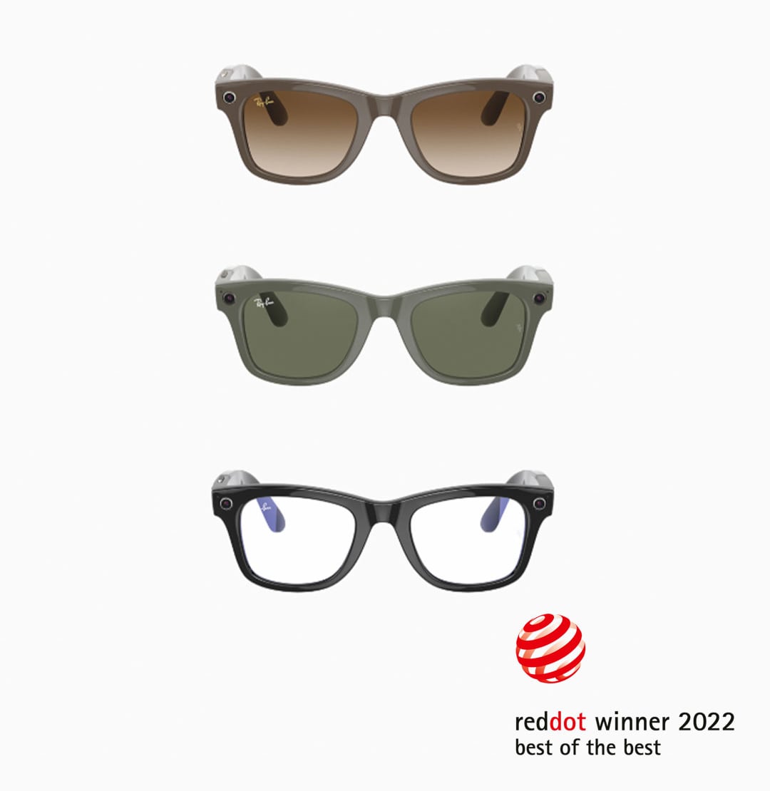 EssilorLuxottica vince il premio Red Dot Design Award 2022 con Ray-Ban ...